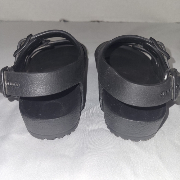 Birkenstock Kid's Milano Essentials EVA in Black Size 28 USA 10-10.5 - Picture 3 of 6